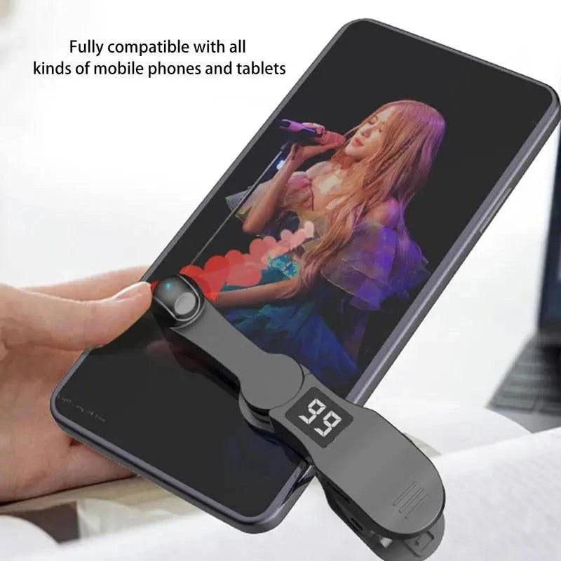 Digital Auto Screen Clicker for Smart Phone Apps Video Live Streaming Gadget Smartphone Game Screen Touch Tripods Tapper - MadeLuxx