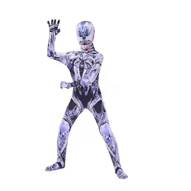 High Quality Superhero Spidermans Costume Bodysuit For Kids Adult Spandex Zentai Halloween Party Cosplay Jumpsuit 3D Style - MadeLuxx