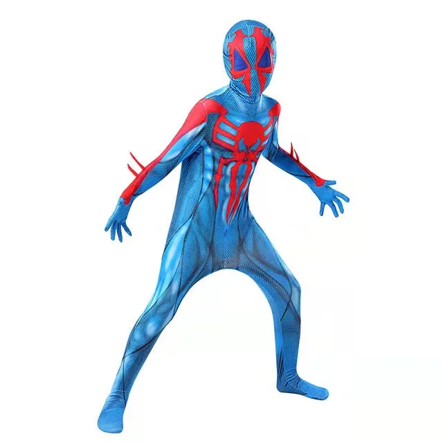 High Quality Superhero Spidermans Costume Bodysuit For Kids Adult Spandex Zentai Halloween Party Cosplay Jumpsuit 3D Style - MadeLuxx