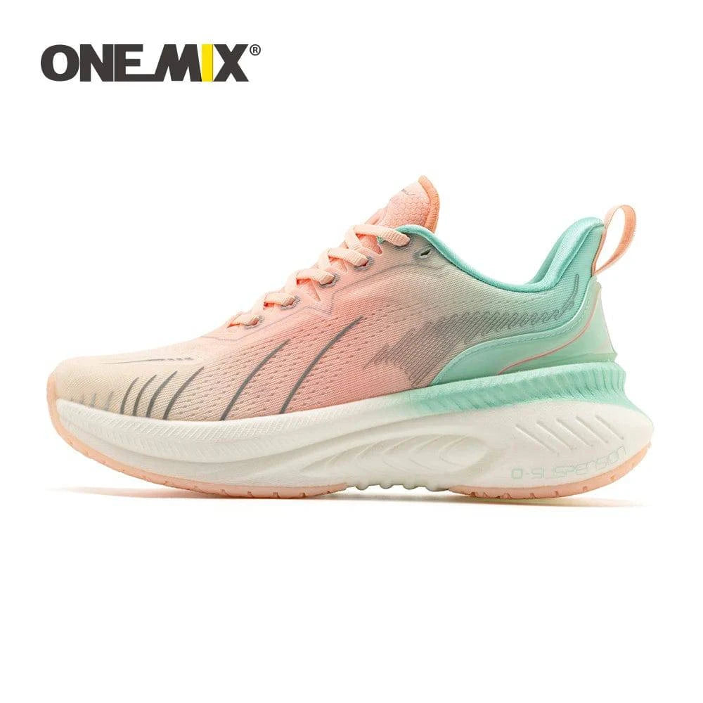 ONEMIX Running Shoes for Women Sport Shoes Outdoor Trainers Sneakers Athletic Gym Fitness Walking Jogging Female Footwear - MadeLuxx