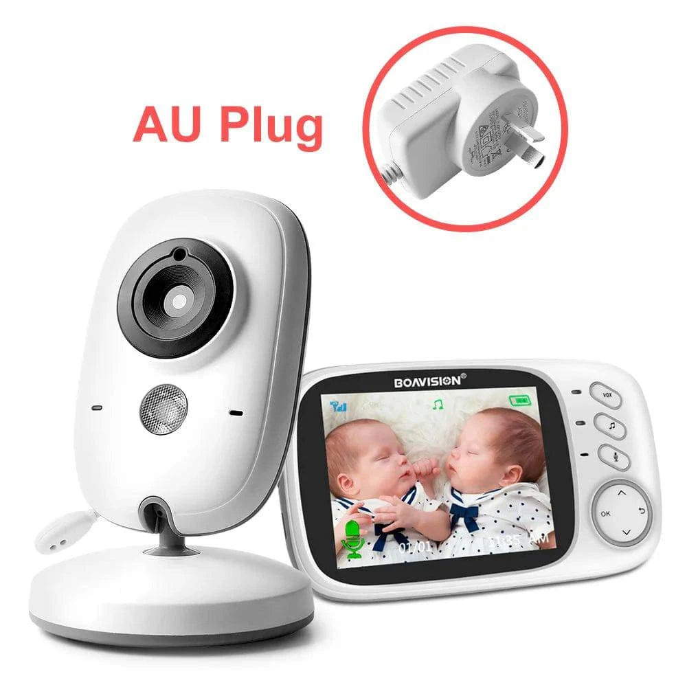 VB603 Video Baby Monitor 2.4G Wireless With 3.2 Inches LCD 2 Way Audio Talk Night Vision Surveillance Security Camera Babysitter - MadeLuxx