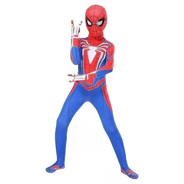 High Quality Superhero Spidermans Costume Bodysuit For Kids Adult Spandex Zentai Halloween Party Cosplay Jumpsuit 3D Style - MadeLuxx