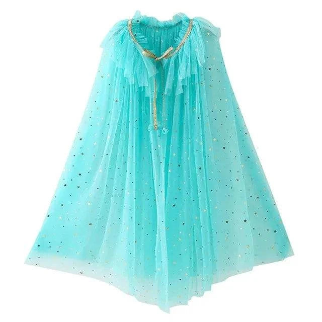 Disney Jasmine Princess Dress of Birthday Party Carnival Cosplay Aladdin Agic Lamp Girls Costume Vestidos Halloween Clothing Set - MadeLuxx