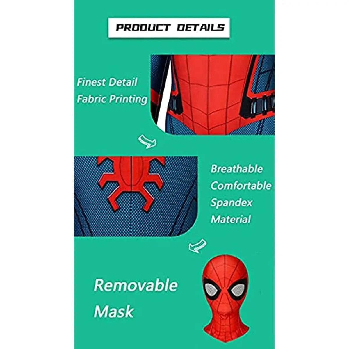 Spiderman Costume for Kids Adult Tobey Maguire Cosplay Bodysuit Superhero Zentai Suit Jumpsuit Halloween Carnival Party Costumes - MadeLuxx