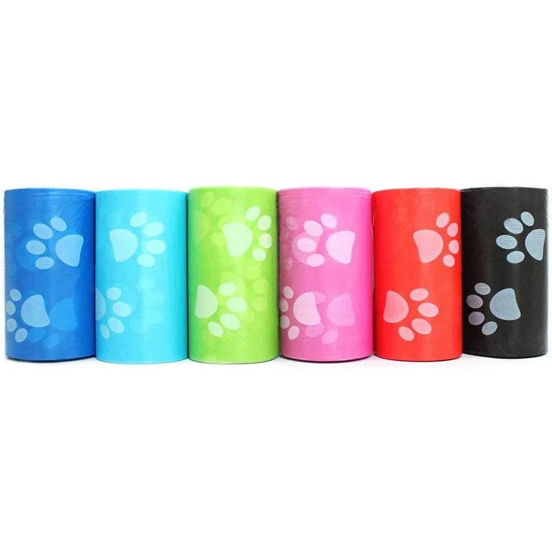 120 Rolls Dog Poop Bag Outdoor Cleaning Poop Bag Outdoor Clean Pets Supplies for Dog 15Bags/Roll Refill Garbage Bag Pet Supplies - MadeLuxx