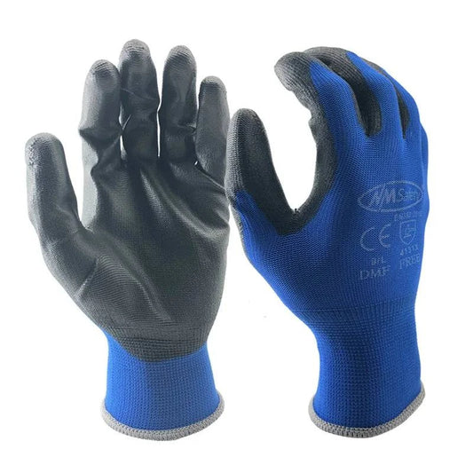 24Pieces/12Pairs Professional Working Protective Gloves For Men Construction Women Garden Nylon Running Glove Obtained CE EN388. - MadeLuxx