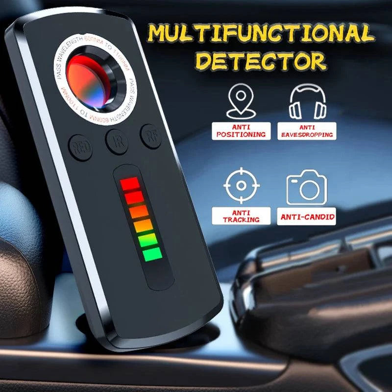 Hidden Camera Detector Anti Spy Gadget Professional Spy things Wireless Signal Infrared Camera Car GPS Bug Mini Search Devices - MadeLuxx