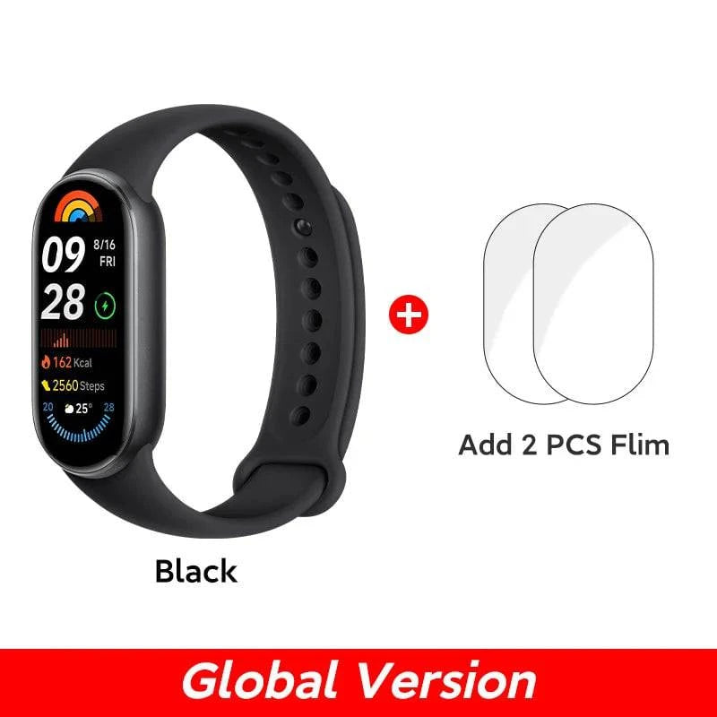 [World Premiere]Global Version Xiaomi Smart Band 9 1.62" AMOLED Display 21-day Battery Life 150+ Sports Modes Sleep Monitoring - MadeLuxx