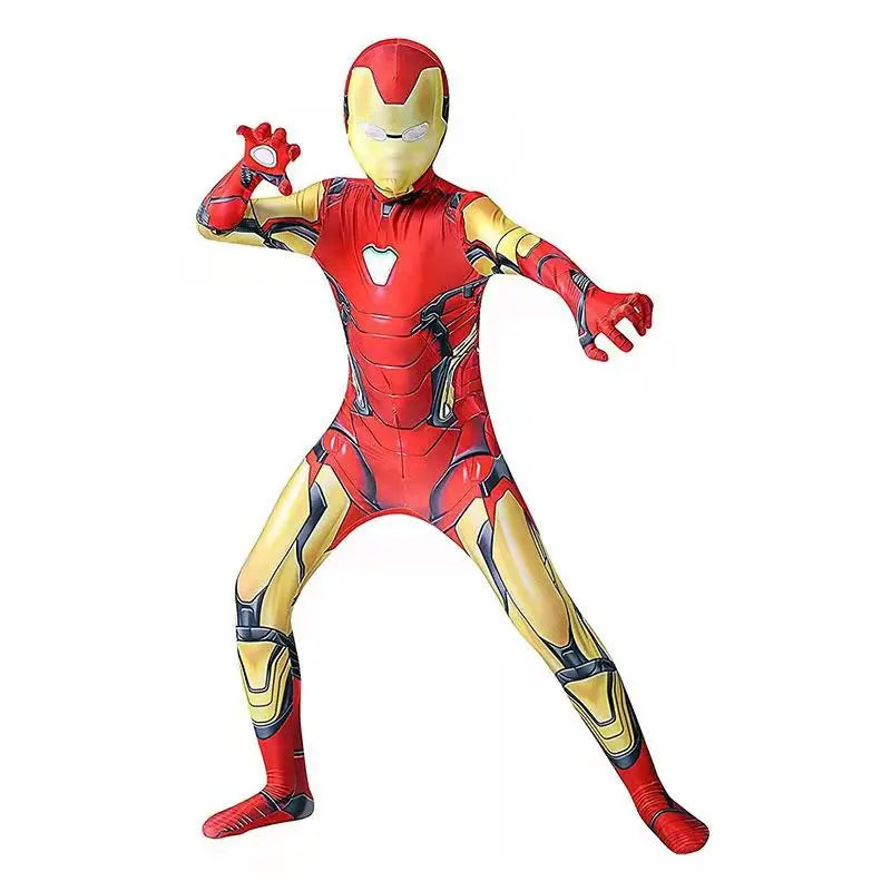 High Quality Superhero Spidermans Costume Bodysuit For Kids Adult Spandex Zentai Halloween Party Cosplay Jumpsuit 3D Style - MadeLuxx