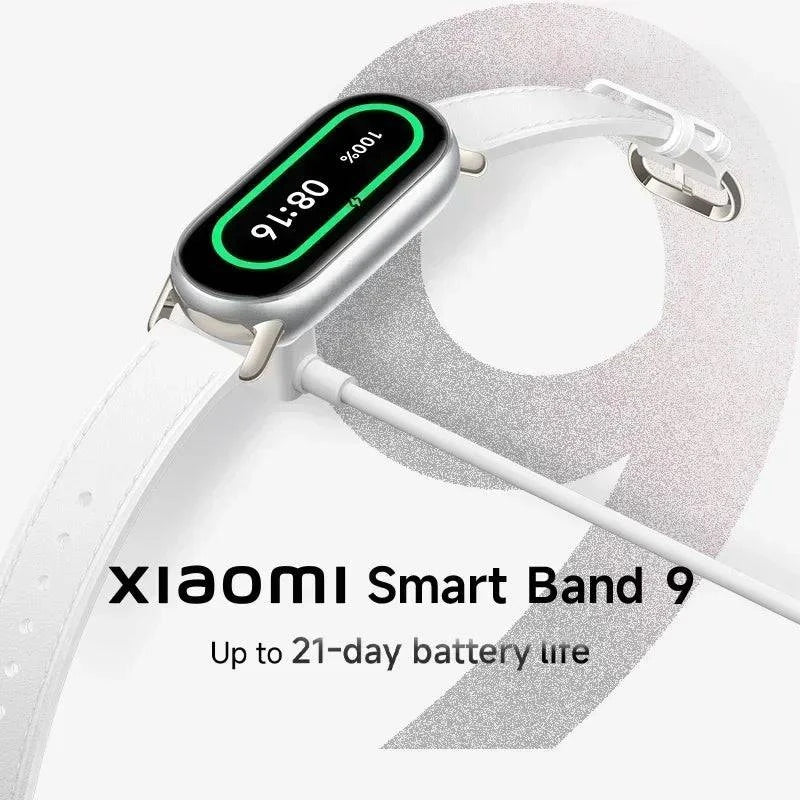 [World Premiere]Global Version Xiaomi Smart Band 9 1.62" AMOLED Display 21-day Battery Life 150+ Sports Modes Sleep Monitoring - MadeLuxx