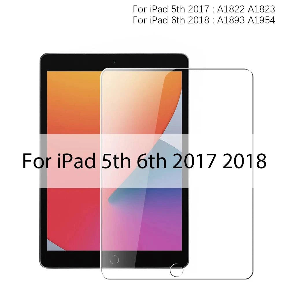 Tempered Glass Screen Protector For Ipad Pro 13 12.9 11 6th M4 M2 2024 Air 5 4 3 2 1 9 9th 10 10th Gen Mini 6 10.9 10.2 9.7 Film - MadeLuxx