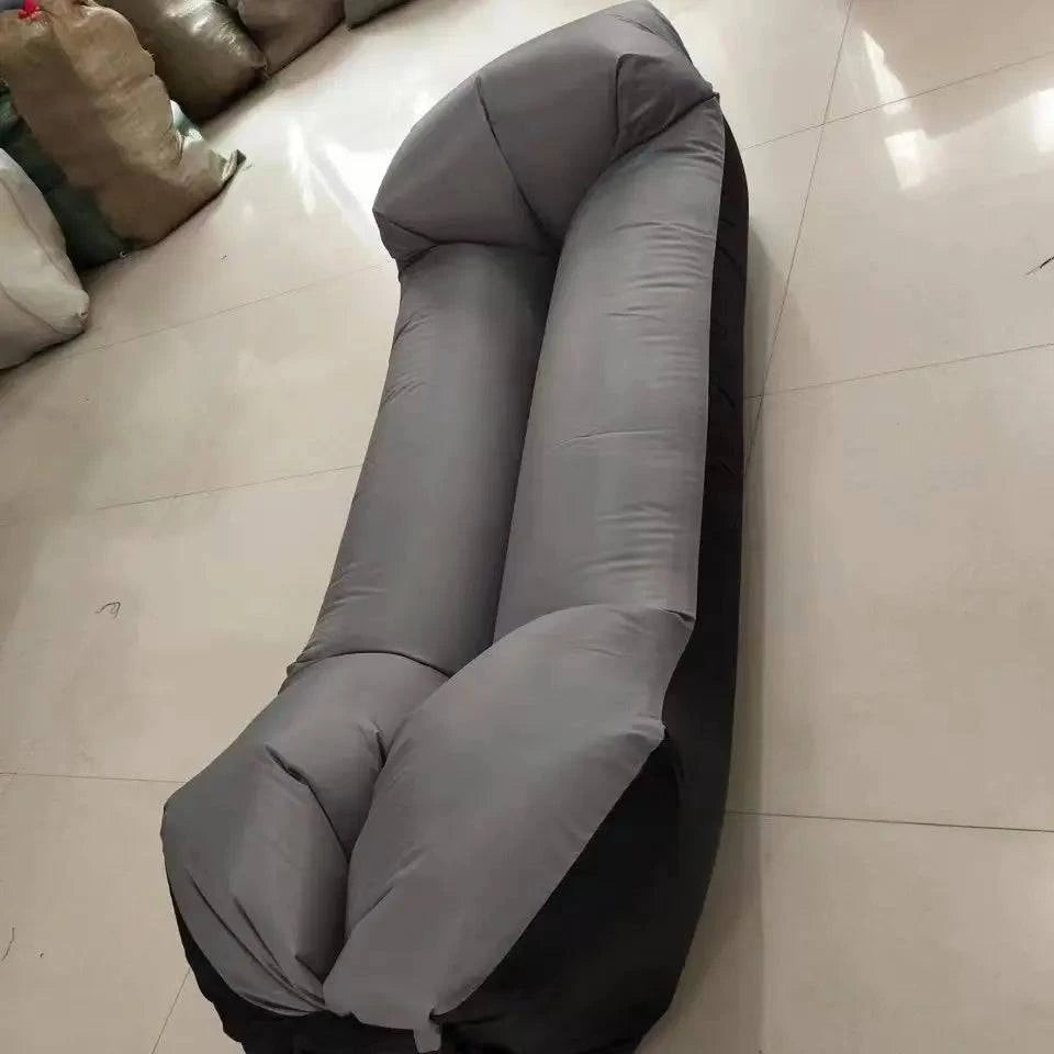 Trend Outdoor Products Fast Infaltable Air Sofa Bed Good Quality Sleeping Bag Inflatable Air Bag Lazy bag Beach Sofa 240*70cm - MadeLuxx