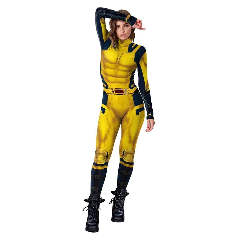 Superhero Wolverine Deadpool Cosplay Jumpsuit Wolverine Cosplay Costume Men Women Halloween Zenti James Howlett Party Bodysuit - MadeLuxx