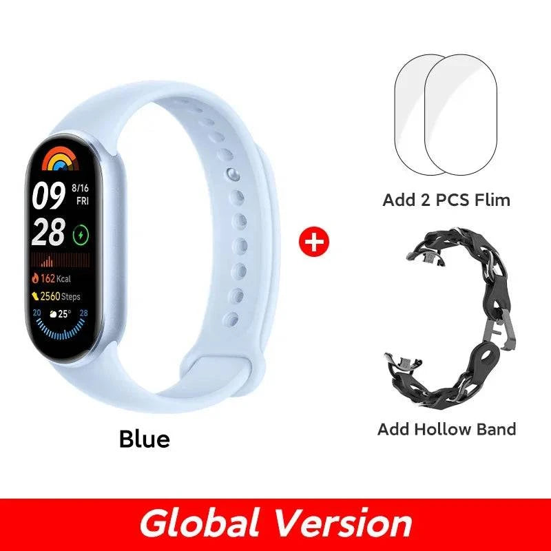 [World Premiere]Global Version Xiaomi Smart Band 9 1.62" AMOLED Display 21-day Battery Life 150+ Sports Modes Sleep Monitoring - MadeLuxx