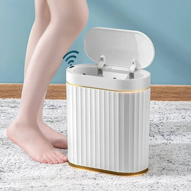 Smart Sensor Trash Can For Kitchen Garbage Tin For Bathroom - MadeLuxx