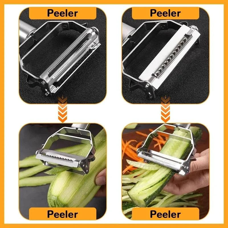 Multifunctional Kitchen Peeler Vegetable Fruit Peeler Stainless Peeler Made Luxx