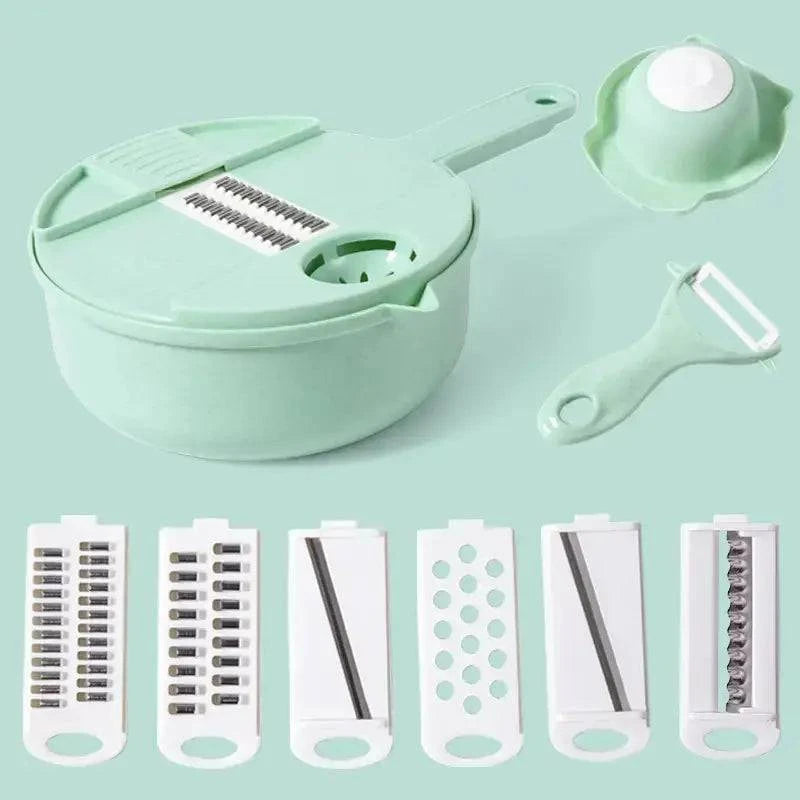 Manually Cut Shred Grater Salad Vegetable Chopper Carrots Potatoes Made Luxx