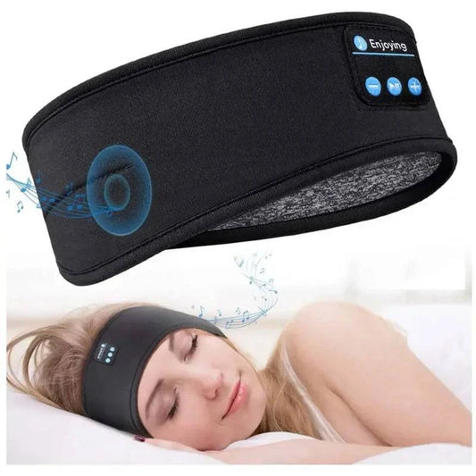 Bluetooth Earphones Sports Sleeping Headband Elastic Wireless Headphones - MadeLuxx