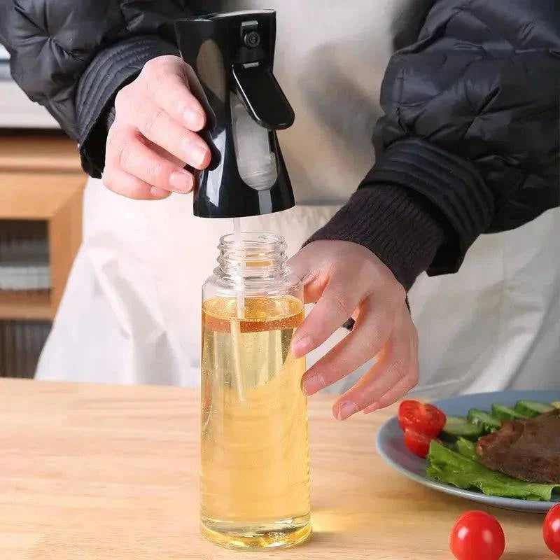 Cookware Bbq Transparent Cooking Oil Bottle Olive Oil Spray for Fitness Made Luxx