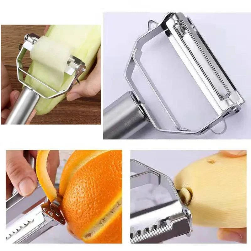 Multifunctional Kitchen Peeler Vegetable Fruit Peeler Stainless Peeler Made Luxx