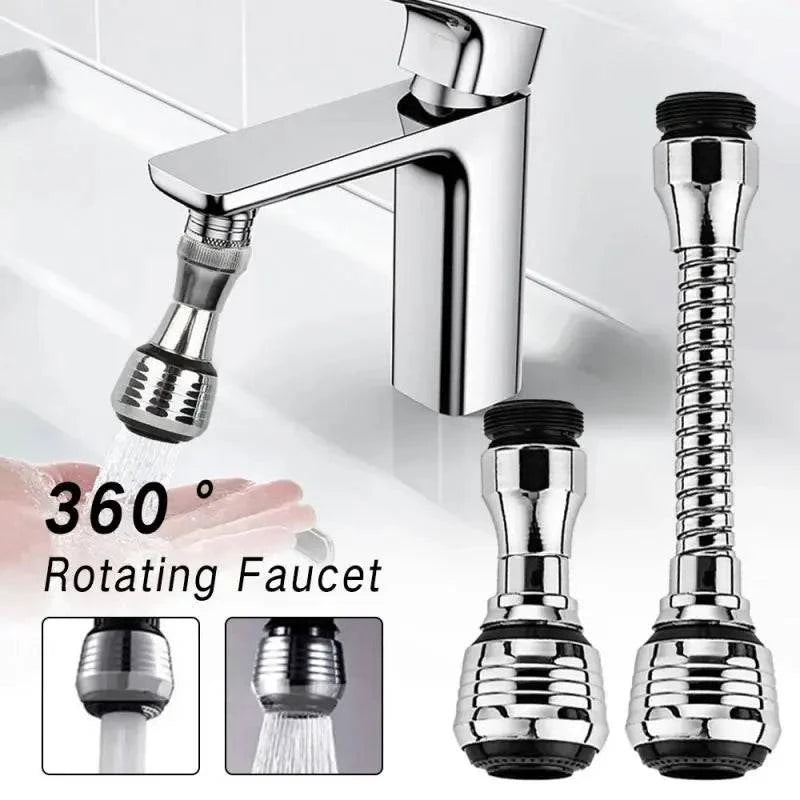 360° Adjustment Kitchen Faucet Extender Dual Mode Water Saving Pressurize Made Luxx