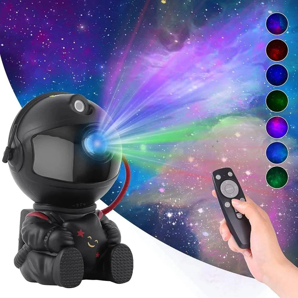 Star Projector Galaxy Night Light Astronaut Space Projector Starry LED Lamp - MadeLuxx