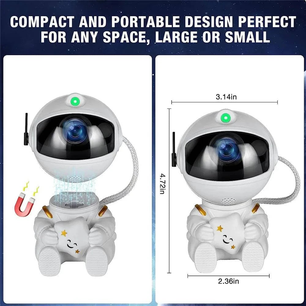 Star Projector Galaxy Night Light Astronaut Space Projector Starry LED Lamp - MadeLuxx