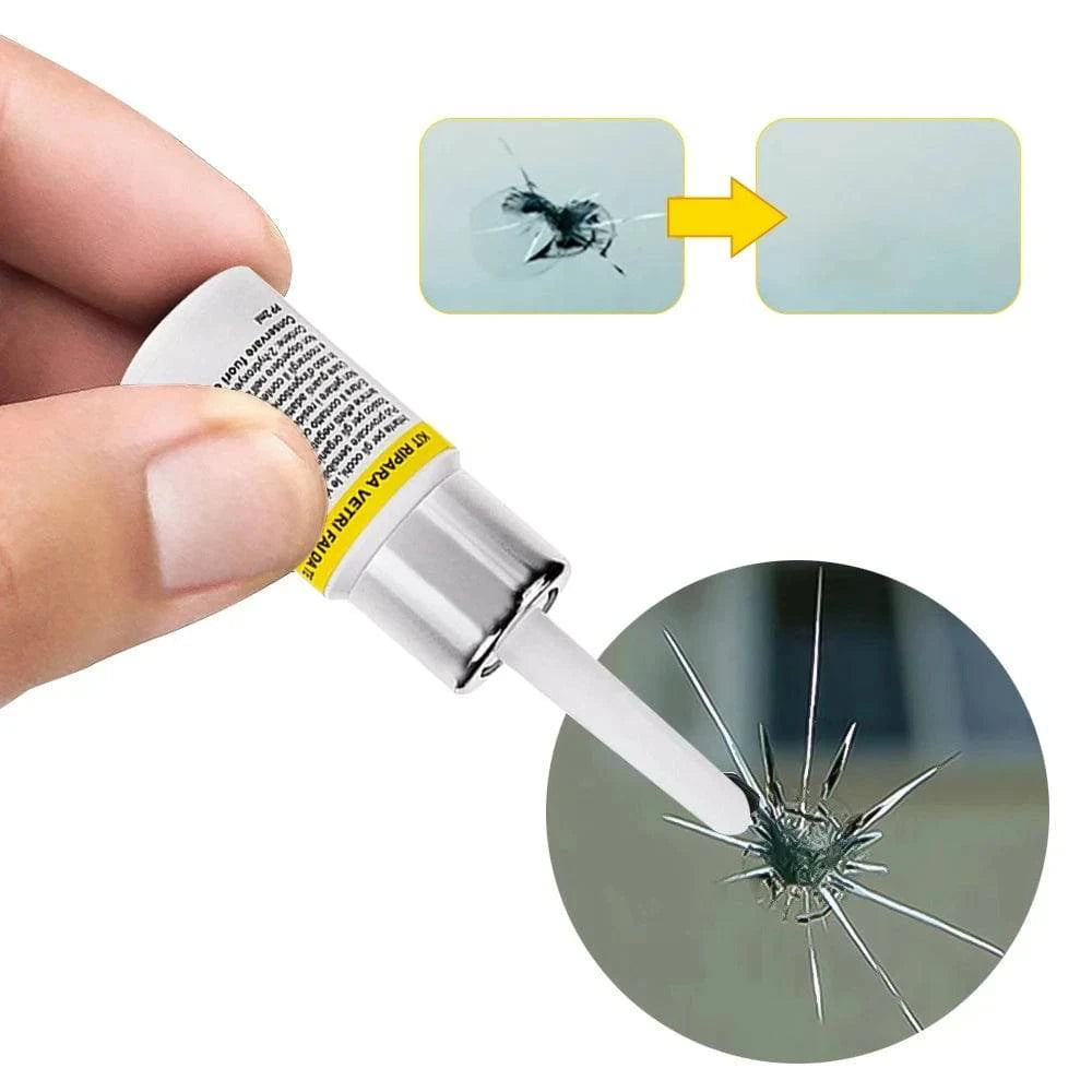 Car Windshield Cracked Repair Tool DIY Car Window Phone Screen Repair Kit Glass Curing Glue Auto Glass Scratch Crack Restore - MadeLuxx