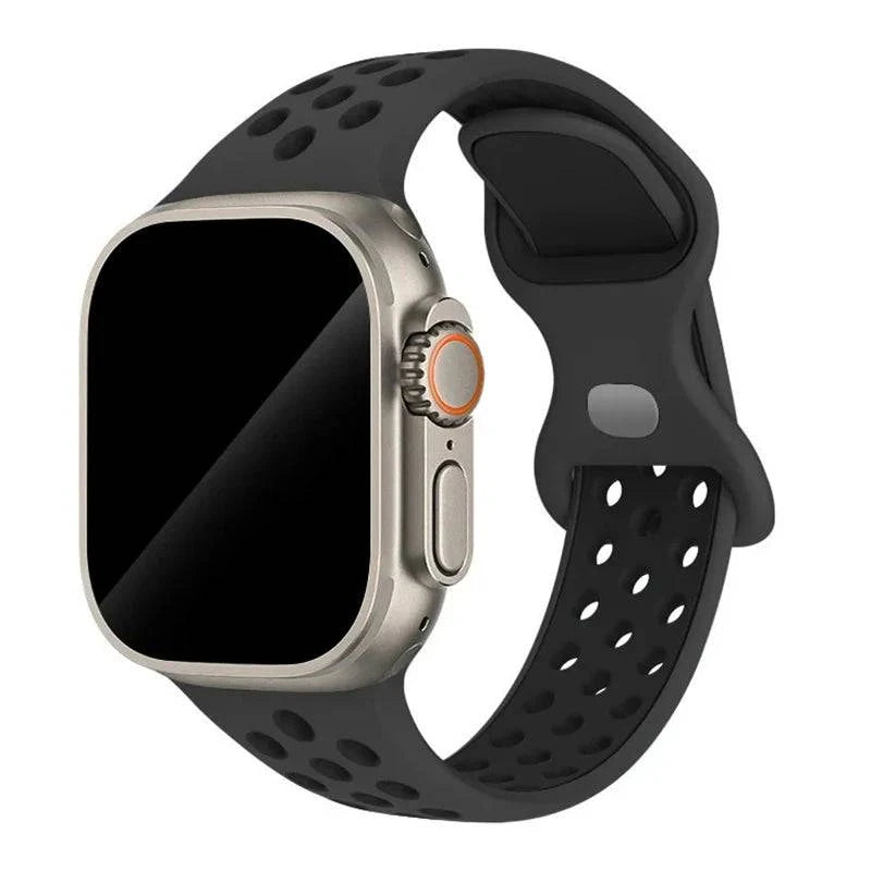 Strap For Apple Watch Band 46mm 44mm 49mm 45mm 40mm 41mm 38 42mm correa Breathable bracelet iwatch series 10 8 SE 7 6 5 9 Ultra - MadeLuxx