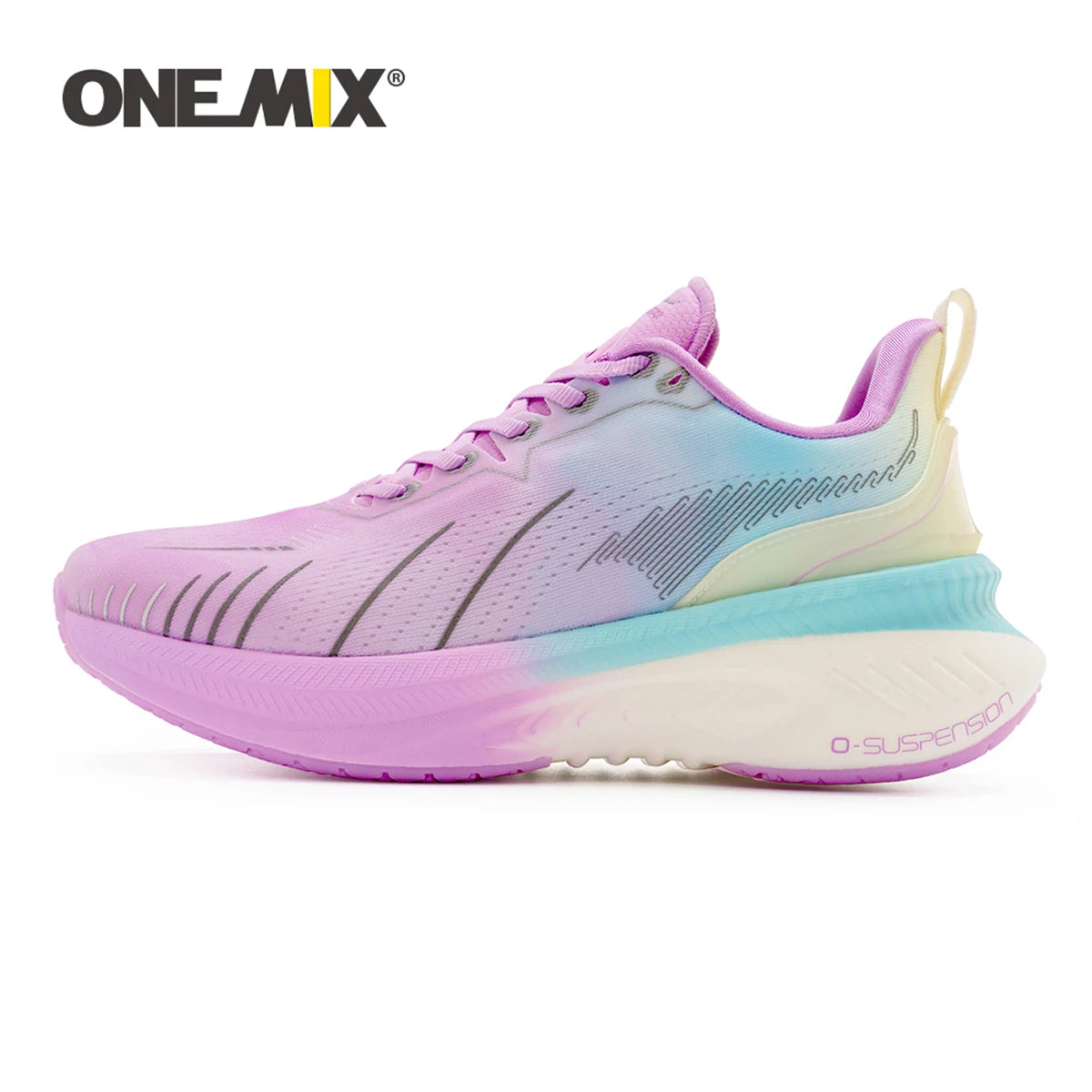 ONEMIX Running Shoes for Women Sport Shoes Outdoor Trainers Sneakers Athletic Gym Fitness Walking Jogging Female Footwear - MadeLuxx