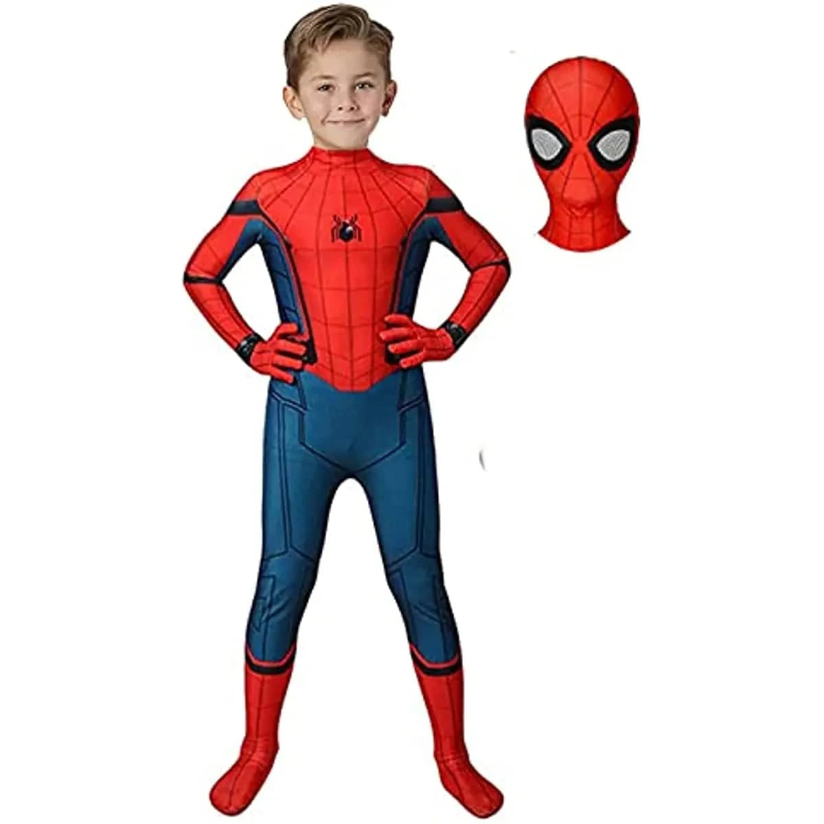 Spiderman Costume for Kids Adult Tobey Maguire Cosplay Bodysuit Superhero Zentai Suit Jumpsuit Halloween Carnival Party Costumes - MadeLuxx