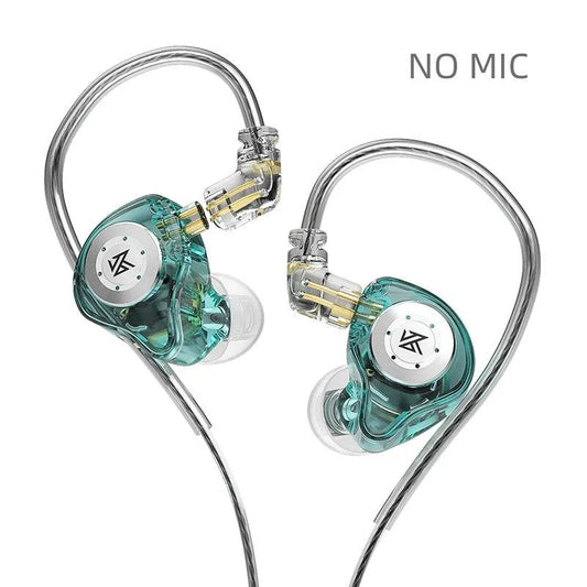 KZ EDX Pro Earphones Dynamic In Ear Monitor HiFi Wired Headphones Bass Stereo Game Music Earplugs Noice Cancelling Headset - MadeLuxx