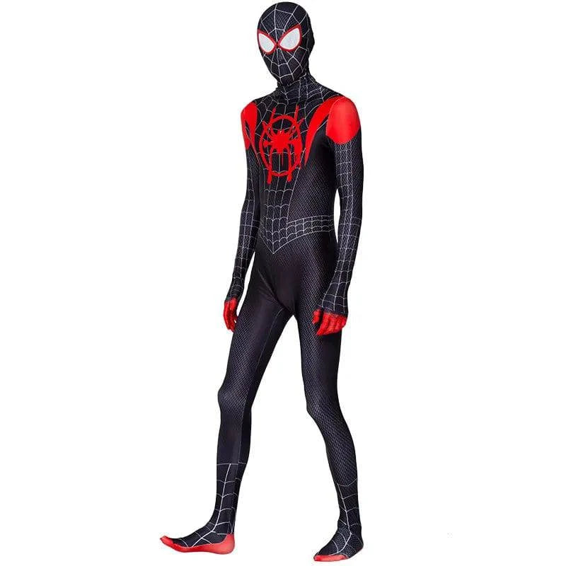 High Quality Superhero Spidermans Costume Bodysuit For Kids Adult Spandex Zentai Halloween Party Cosplay Jumpsuit 3D Style - MadeLuxx