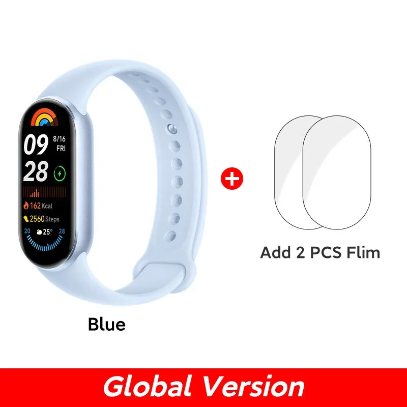 [World Premiere]Global Version Xiaomi Smart Band 9 1.62" AMOLED Display 21-day Battery Life 150+ Sports Modes Sleep Monitoring - MadeLuxx