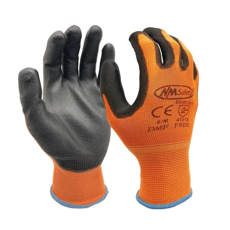 24Pieces/12Pairs Professional Working Protective Gloves For Men Construction Women Garden Nylon Running Glove Obtained CE EN388. - MadeLuxx