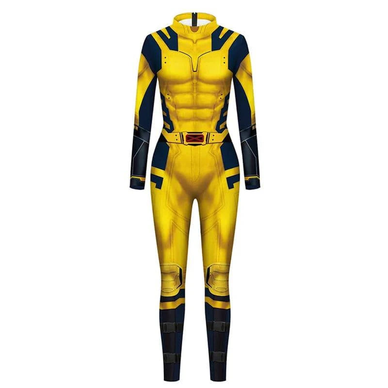 Superhero Wolverine Deadpool Cosplay Jumpsuit Wolverine Cosplay Costume Men Women Halloween Zenti James Howlett Party Bodysuit - MadeLuxx