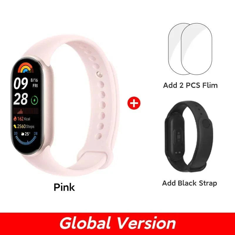 [World Premiere]Global Version Xiaomi Smart Band 9 1.62" AMOLED Display 21-day Battery Life 150+ Sports Modes Sleep Monitoring - MadeLuxx