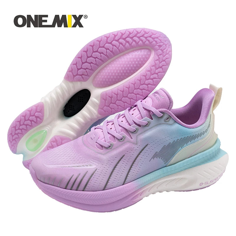 ONEMIX Running Shoes for Women Sport Shoes Outdoor Trainers Sneakers Athletic Gym Fitness Walking Jogging Female Footwear - MadeLuxx