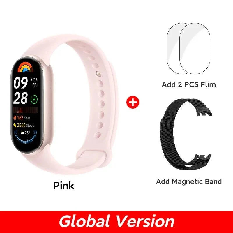 [World Premiere]Global Version Xiaomi Smart Band 9 1.62" AMOLED Display 21-day Battery Life 150+ Sports Modes Sleep Monitoring - MadeLuxx