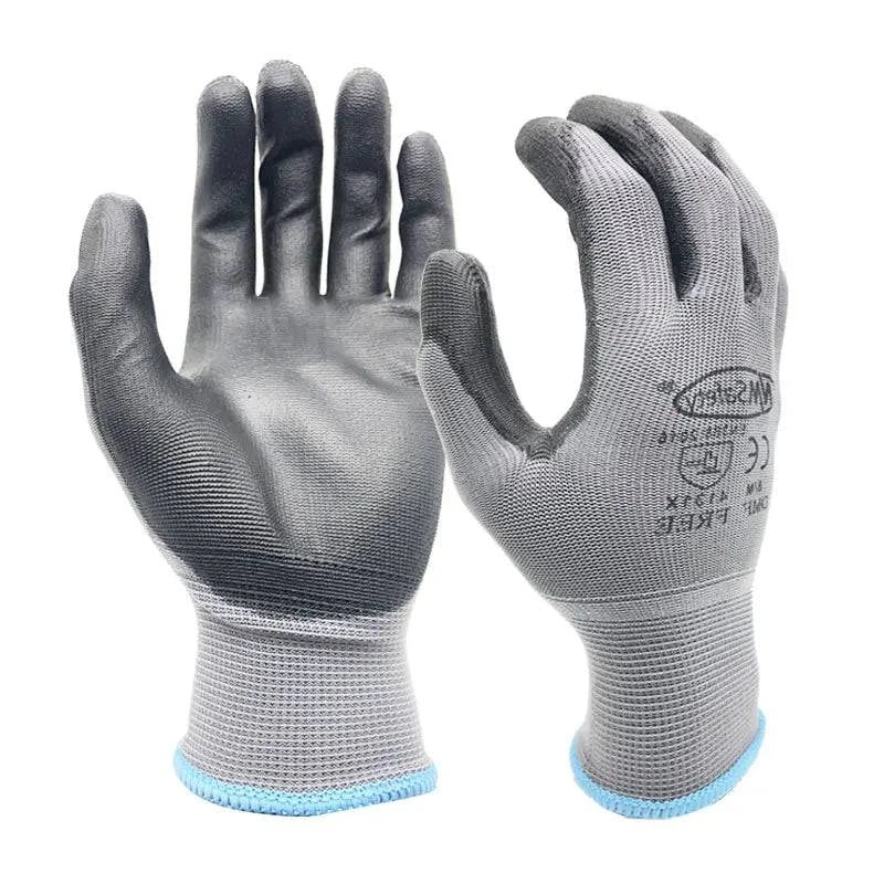 24Pieces/12Pairs Professional Working Protective Gloves For Men Construction Women Garden Nylon Running Glove Obtained CE EN388. - MadeLuxx