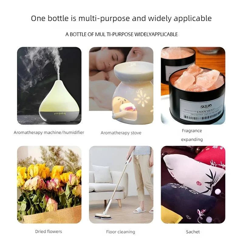 18 Flavors Essential Oils for Aroma Diffuser Air Humidifier Home Water-soluble 10ml Air Freshener Scents Fragrance Oil Perfume - MadeLuxx