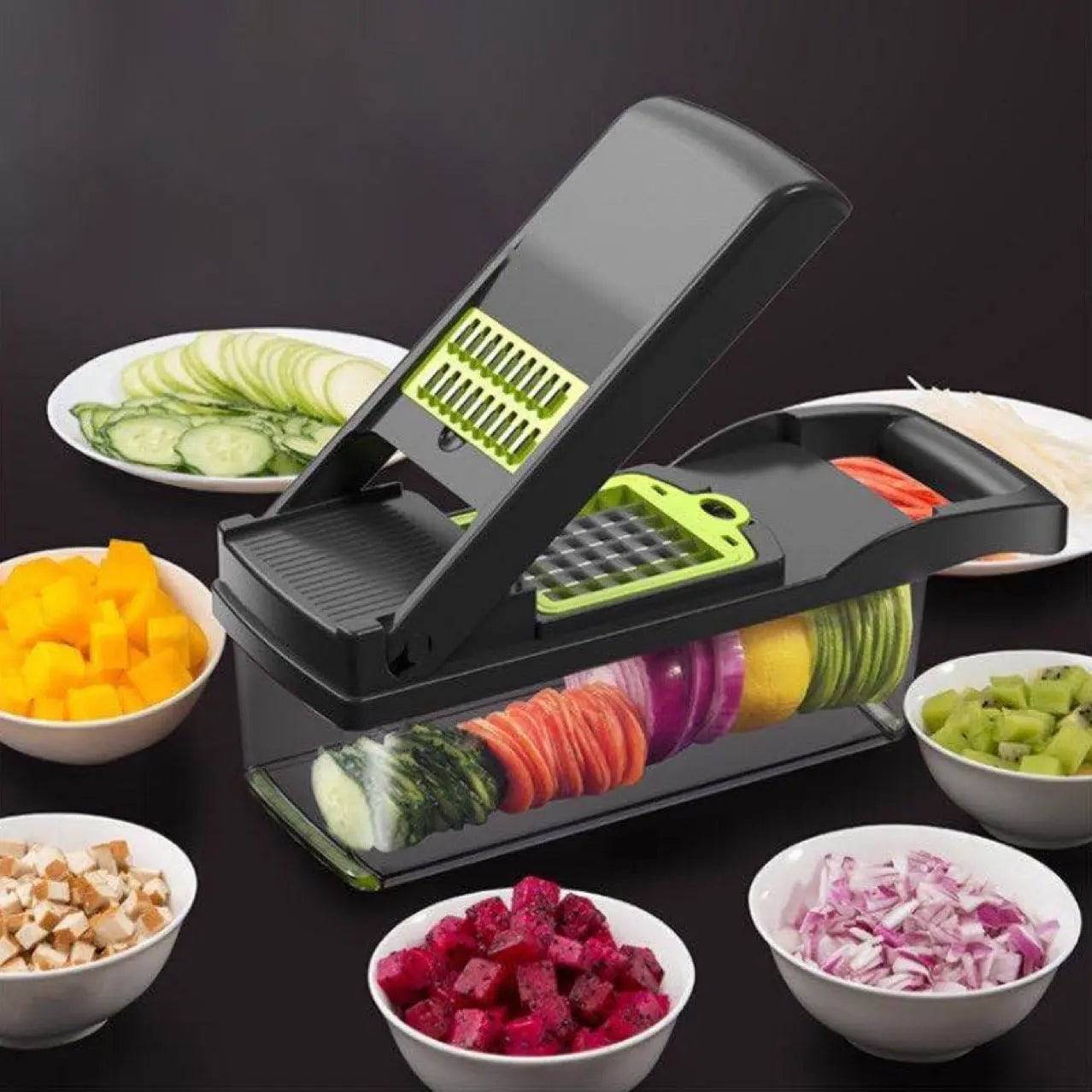 Multifunctional Vegetable Chopper Handle Food Grate Food Chopper Made Luxx