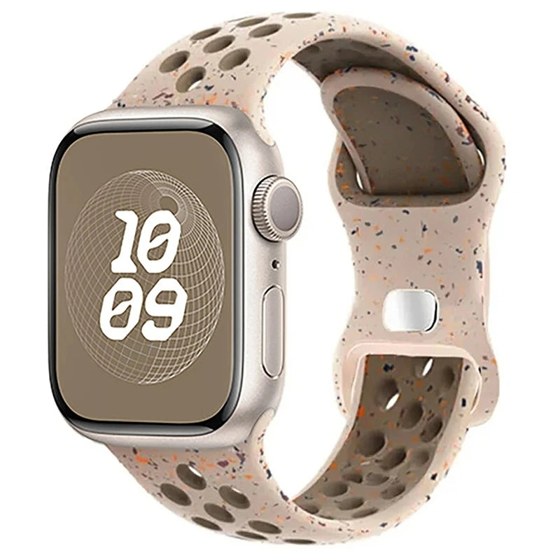 Strap For Apple Watch Band 46mm 44mm 49mm 45mm 40mm 41mm 38 42mm correa Breathable bracelet iwatch series 10 8 SE 7 6 5 9 Ultra - MadeLuxx