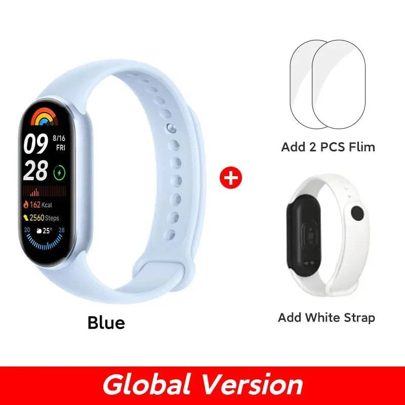 [World Premiere]Global Version Xiaomi Smart Band 9 1.62" AMOLED Display 21-day Battery Life 150+ Sports Modes Sleep Monitoring - MadeLuxx